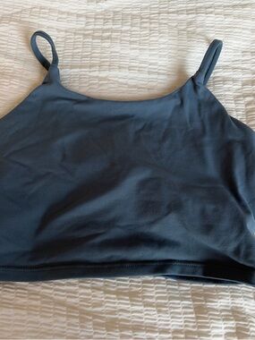 Target Slate Blue Bralette Tank with Adjustable Straps